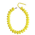 Bailey Chunky Beaded Necklace- Yellow