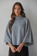 Nora Boxy Turtleneck