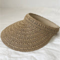 Chic Straw Visor Hats for Summer