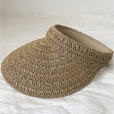 Chic Straw Visor Hats for Summer