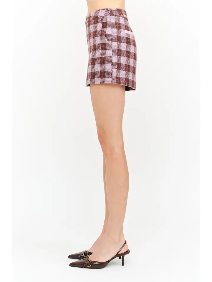 Lyla Plaid Shorts