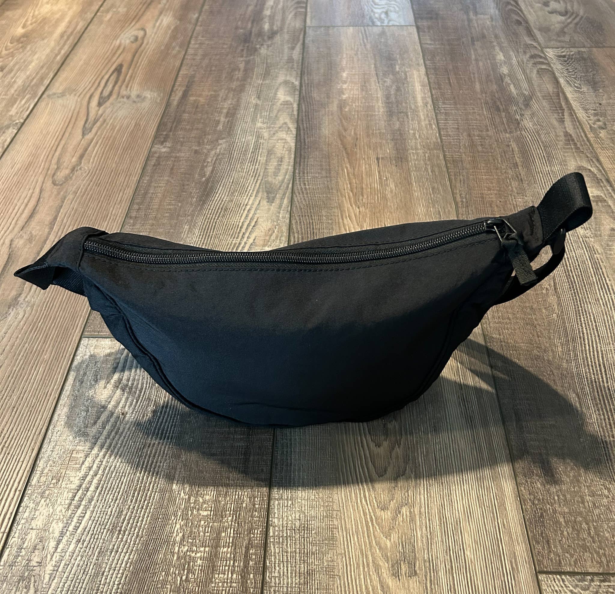 Nylon Crescent Crossbody Bag