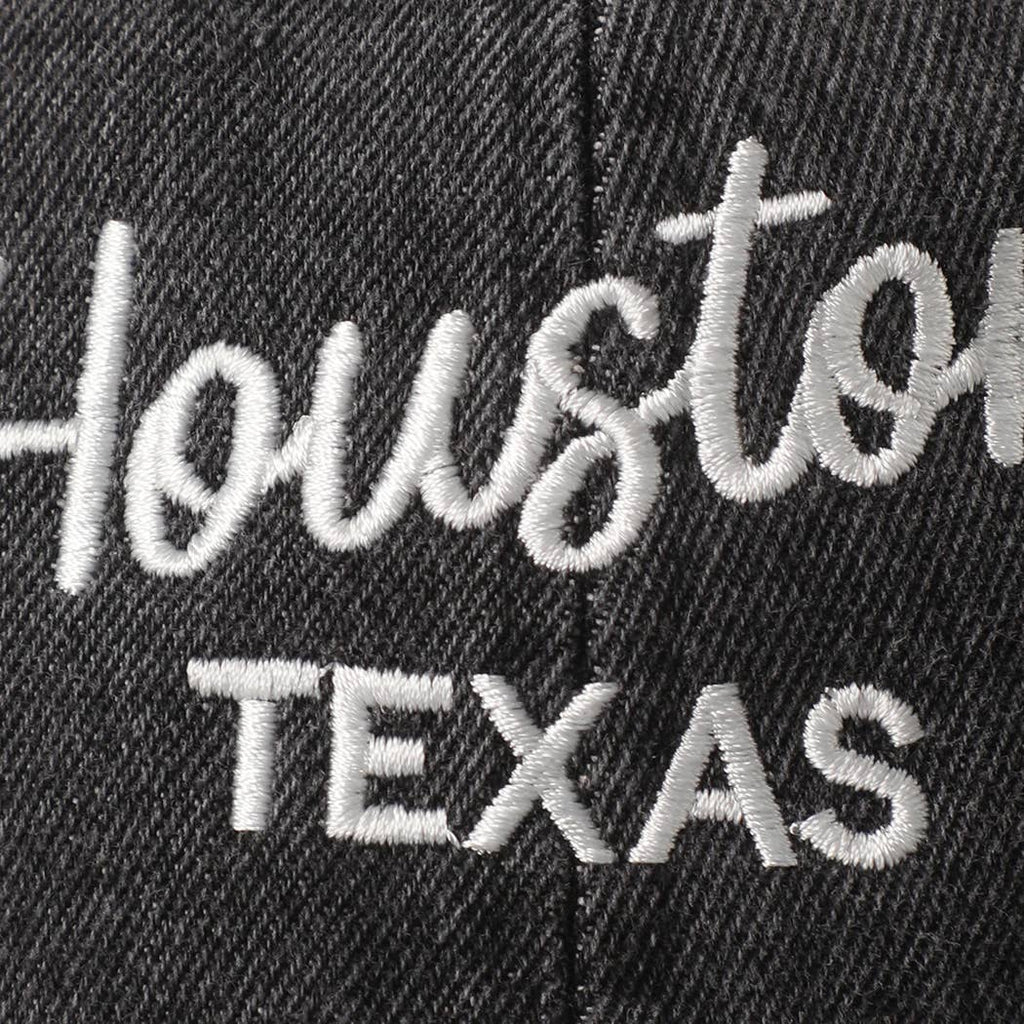 Custom Denim Embroidered Hat – Your City & State Design
