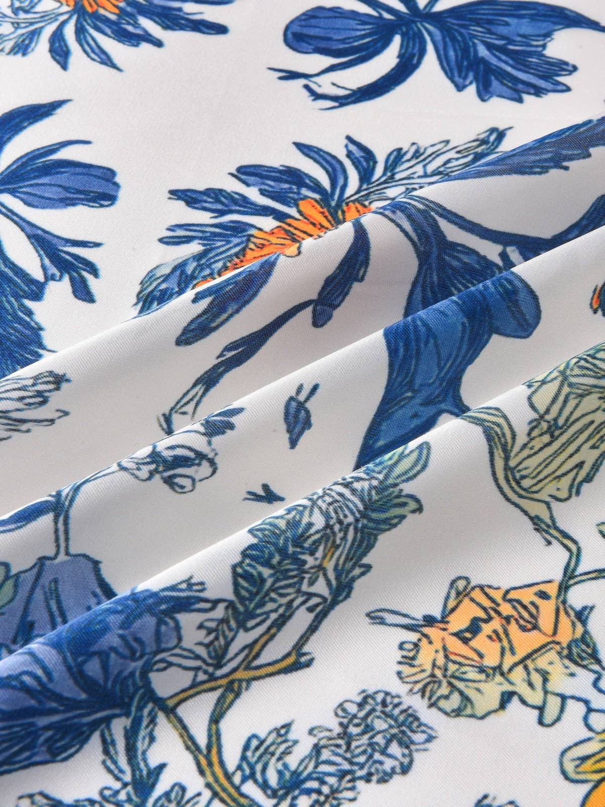 Dinah Botanical Square Scarf