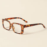 Women's Tortoise Rectangle Reading Glasses