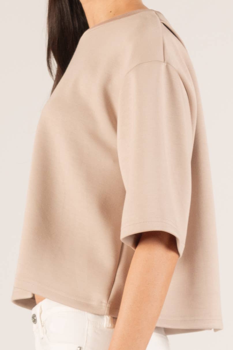 Butter Modal Overlap Back Top