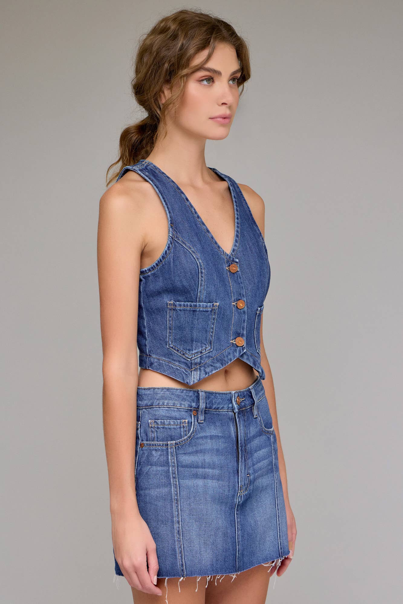 Wallen Denim Vest