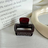 Assorted Glossy Square Hair Claws - CUPO GLOSSY