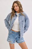 Claire Denim Shirt Jacket