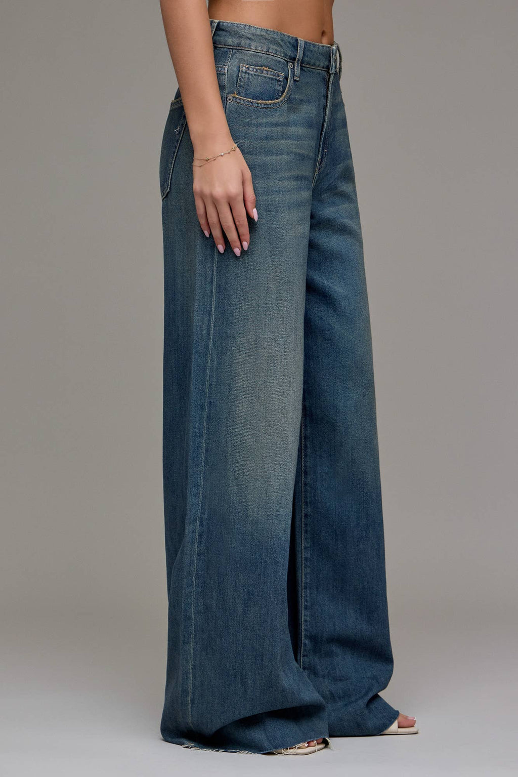 Vintage Wash Super Soft 33in Inseam Super Wideleg