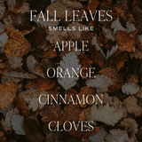 *NEW* Fall Leaves 15 oz Candle, Matte Jar - Fall Decor