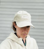 Custom Hand Stamped Baseball Cap - Stone