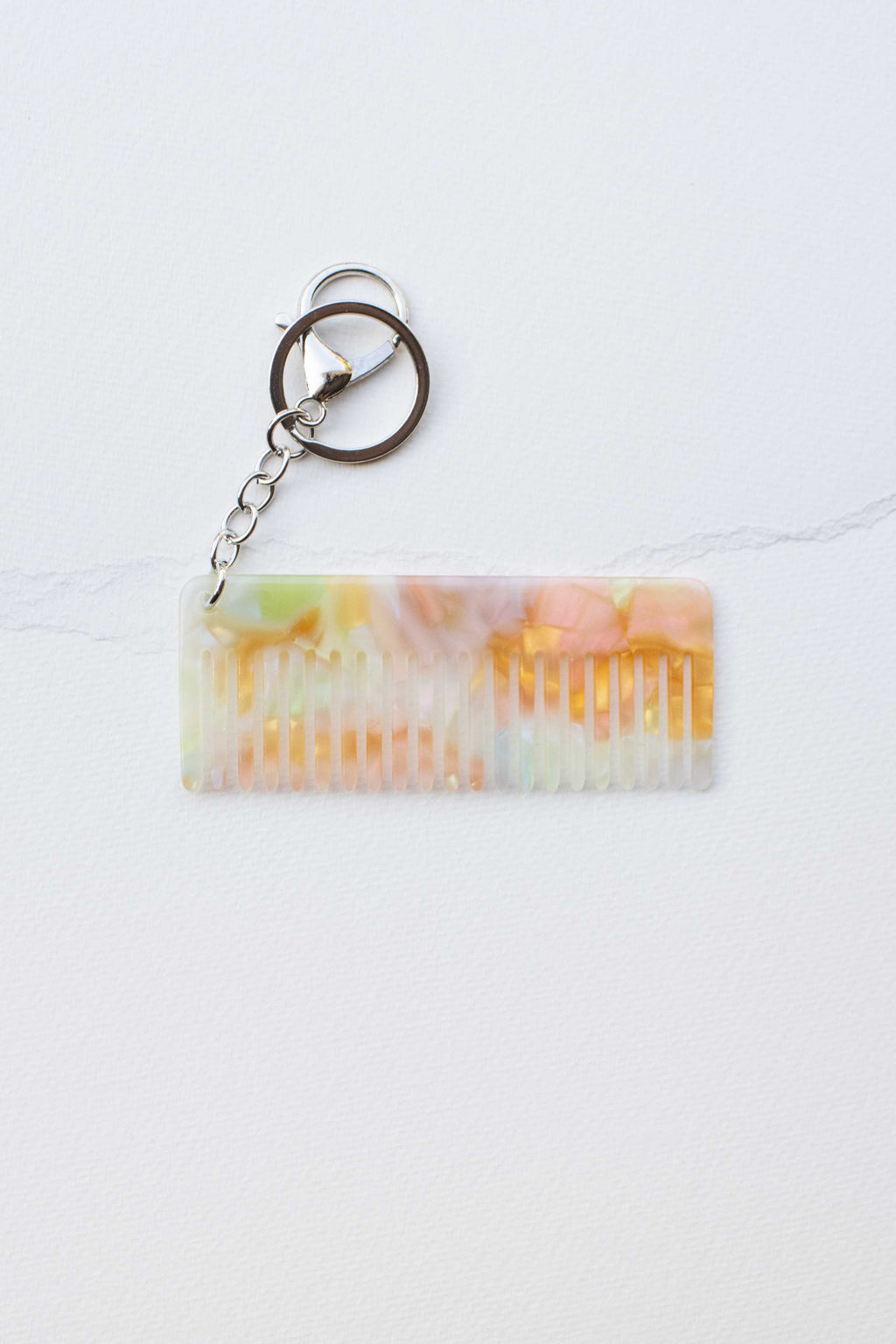 Eco Acetate Comb Bag Charm