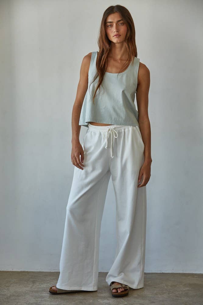 Cotton Scoop Neck Tank Top 4 Colors