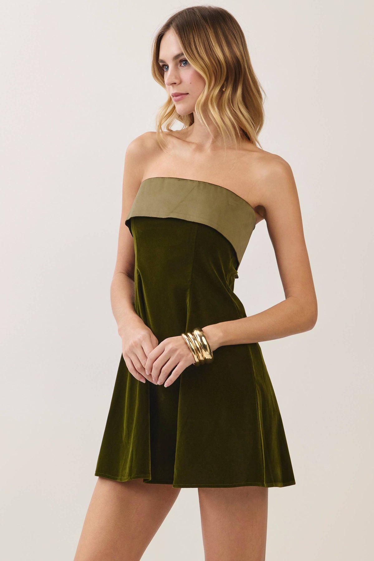 Annabelle Velvet Mini Dress