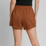 Terracotta Luxeknit Pocket Shorts