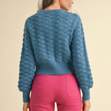 French Blue Cardigan