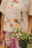 Summer Collage Mid Crop Graphic Tee