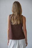 Cotton Scoop Neck Tank Top