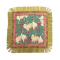 Fringed Crane Scarf