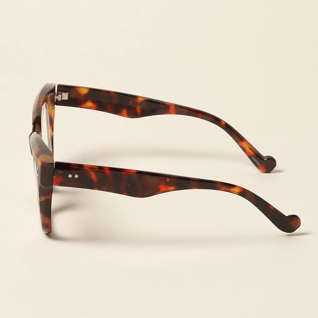 Women's Bold Oversized Square Reading Glasses