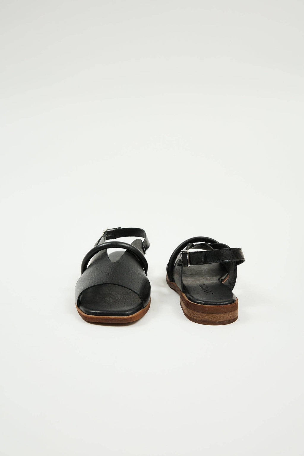 Bergen Black Leathers Sandals