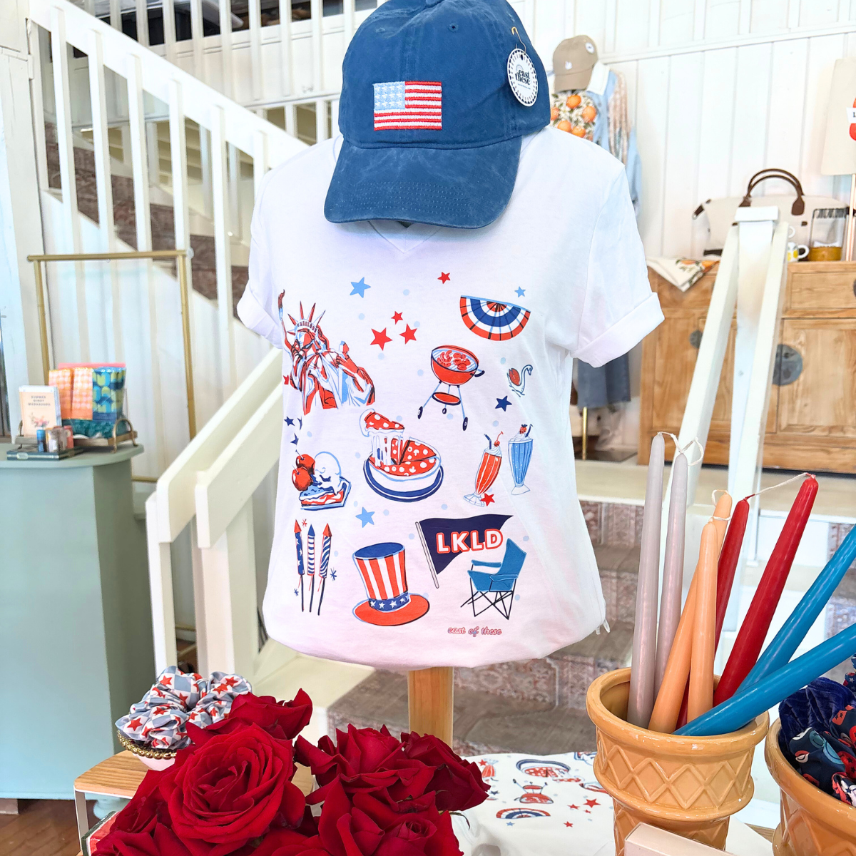 LKLD Collage Tee- USA