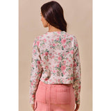 Delaney Floral Cardigan