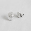 Artisan Geometric Cold-Style Drop Earrings