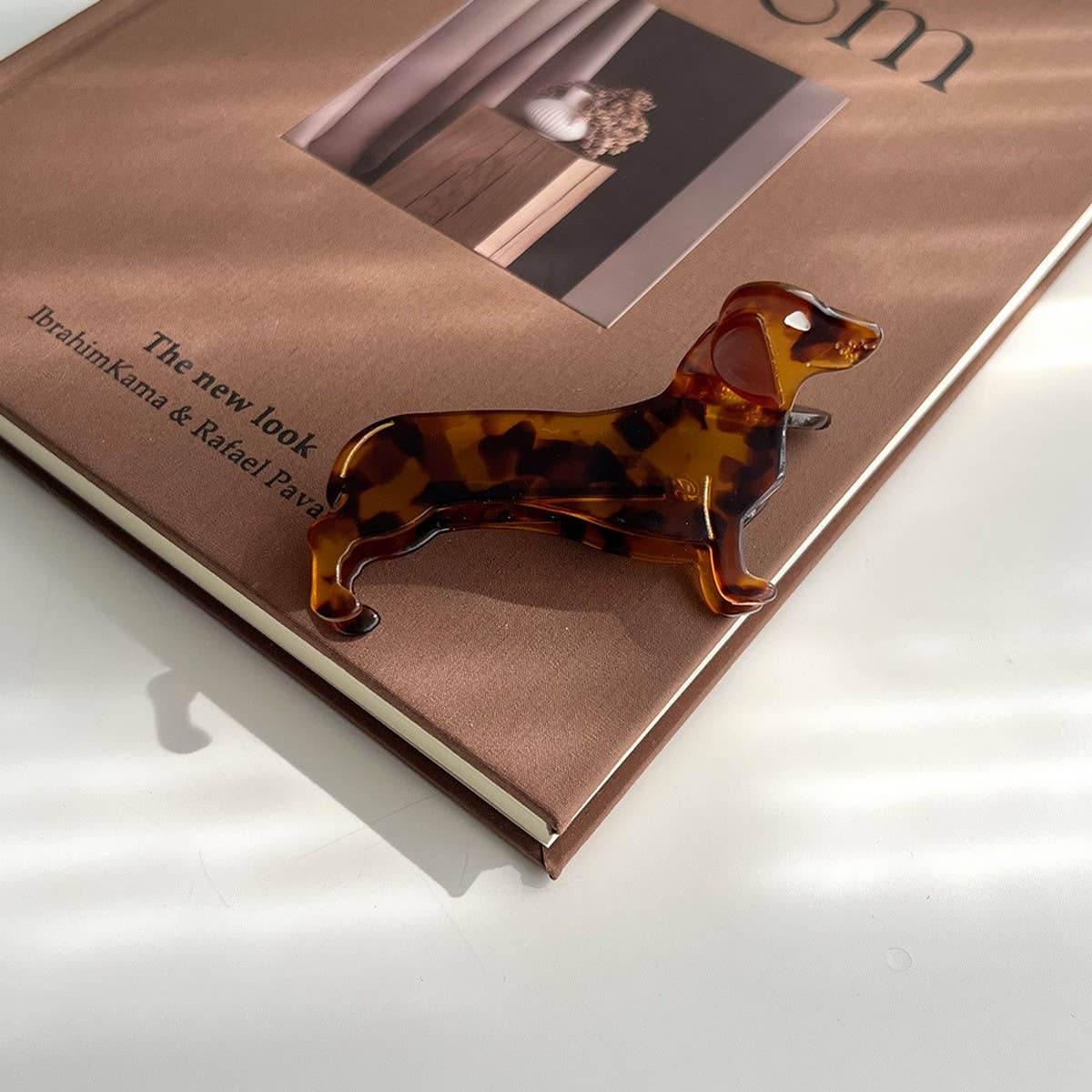 Dachshund Dog Hair Claw Clip