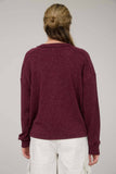 Cabernet Ribbed Henley