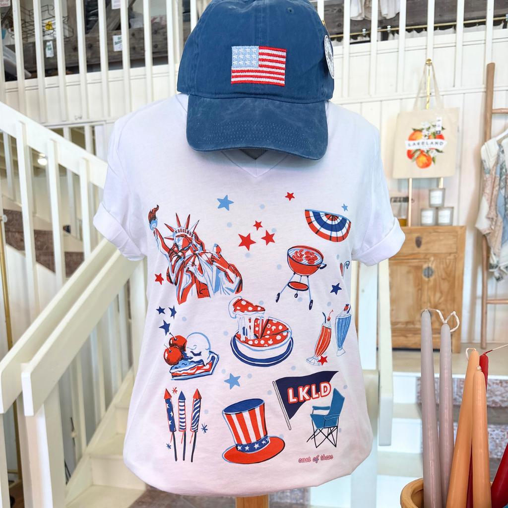 LKLD Collage Tee- USA