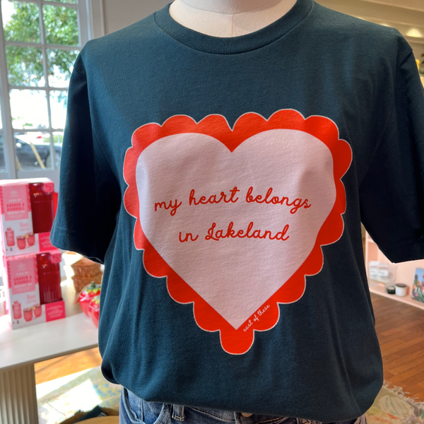 My Heart Belongs In Lakeland Tee