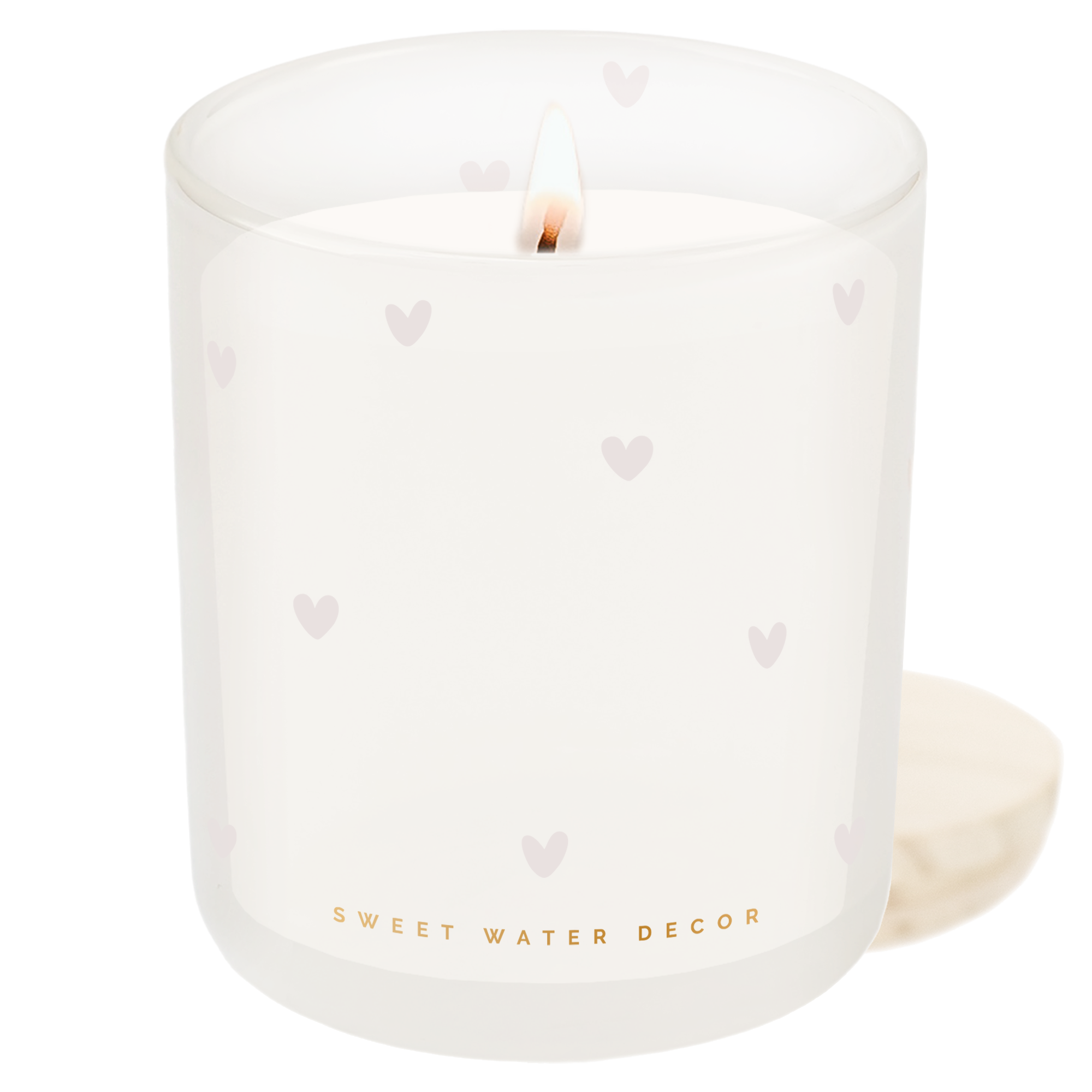 *NEW* All Over Hearts 12 oz Soy Candle - Valentine's Day