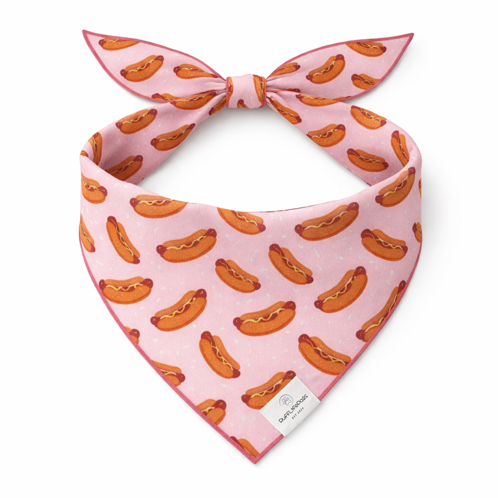 Hot Dog, Dog Bandana