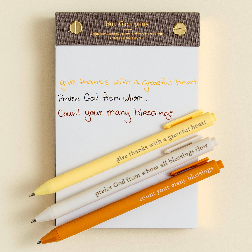 Grateful Bible Study Pen Set