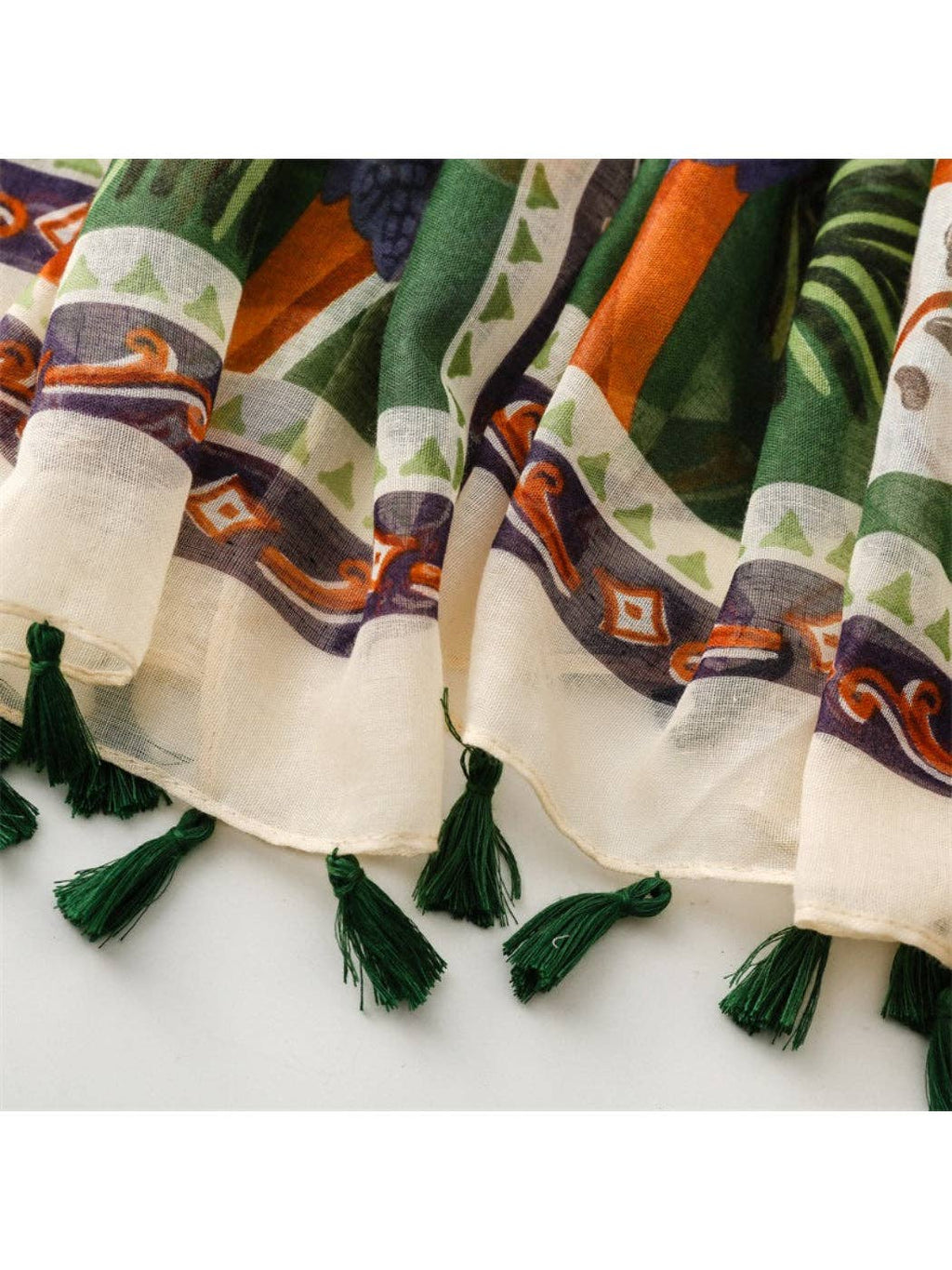 Scarvii - Tropical Botanical Illustration Lightweight Scarf