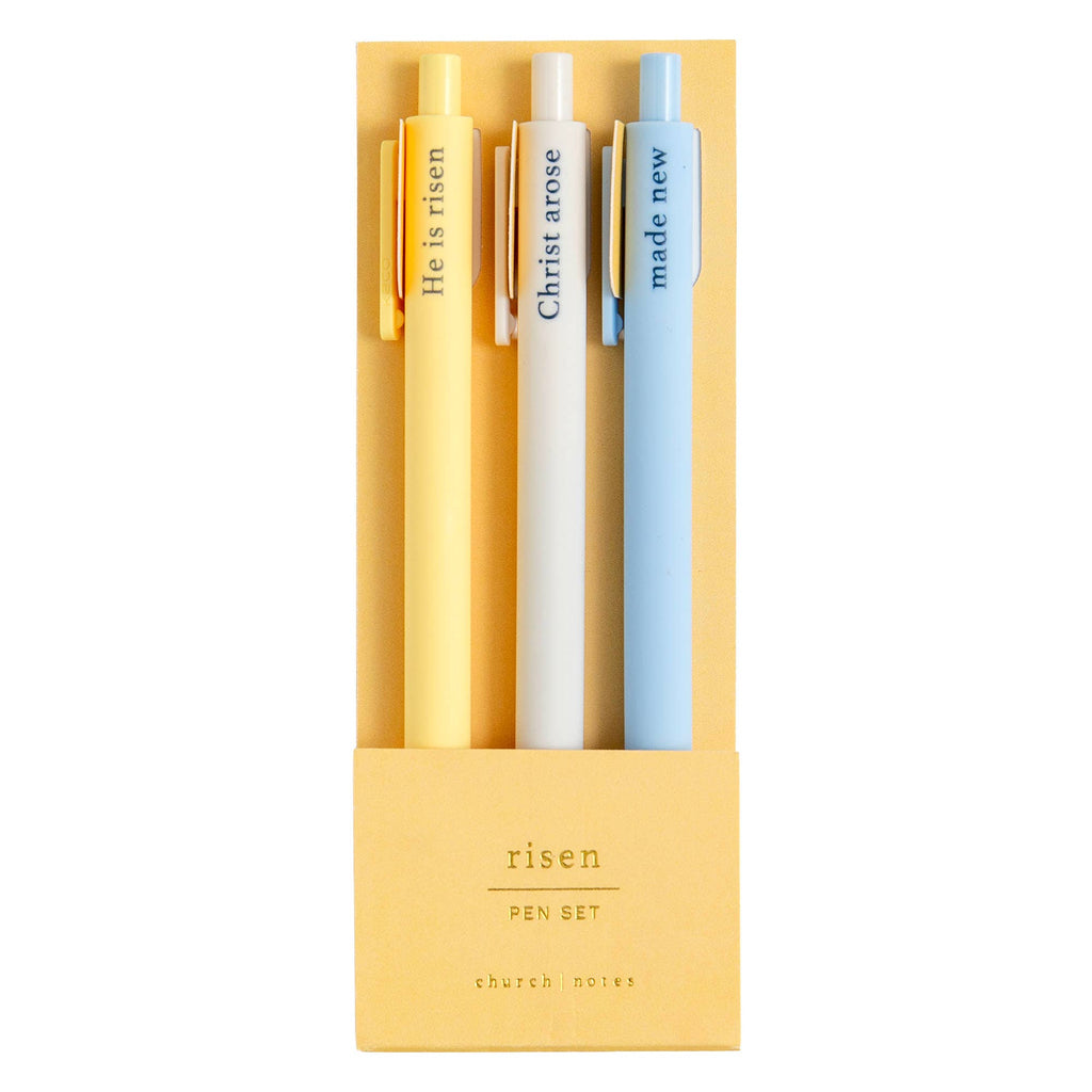 Risen Bible Study Pen Set