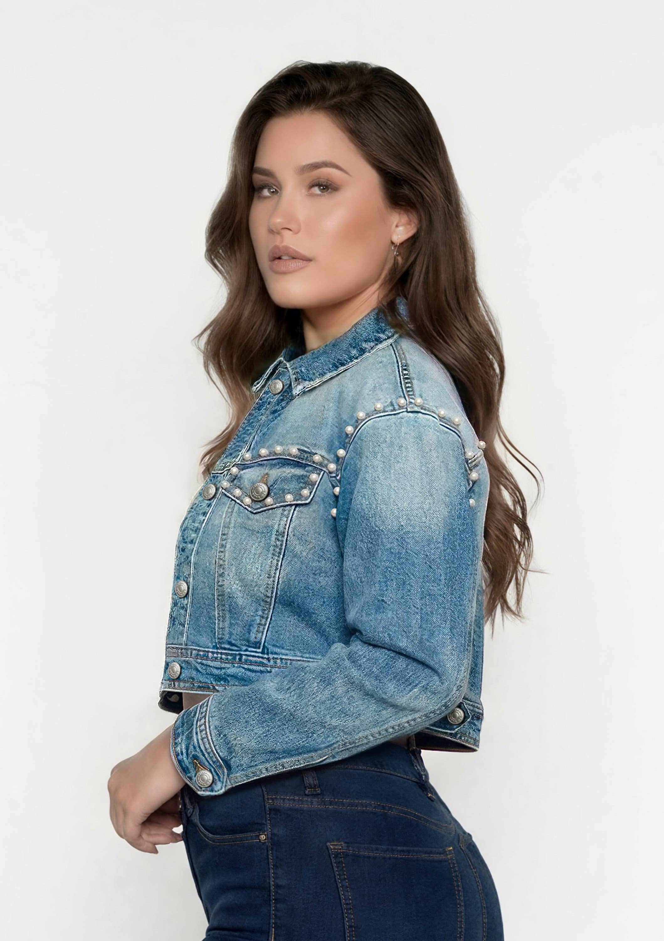 Pearl Trucker Jacket