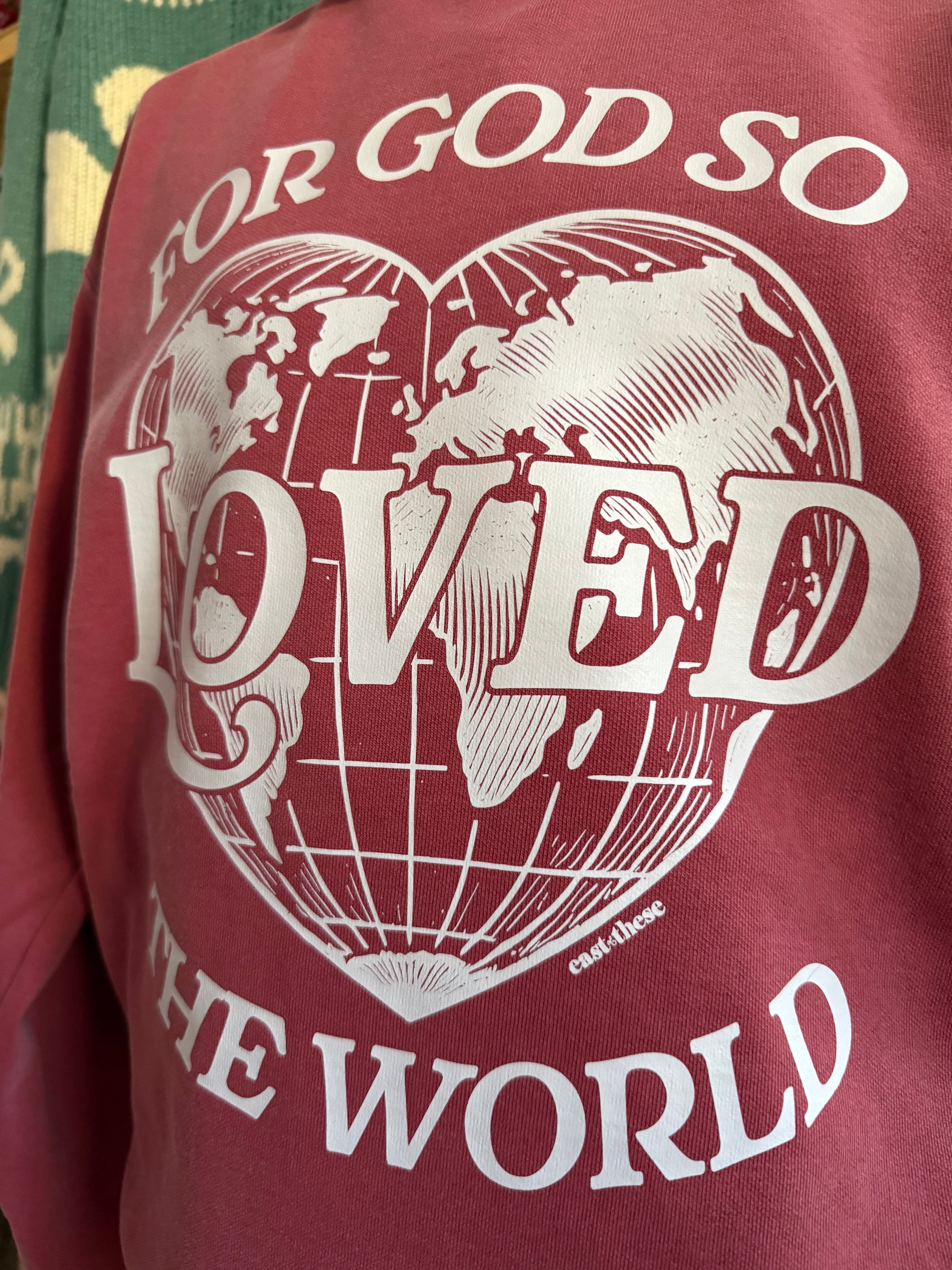 For God So Loved the World™ | Premium Comfort Colors® Faith Sweatshirt