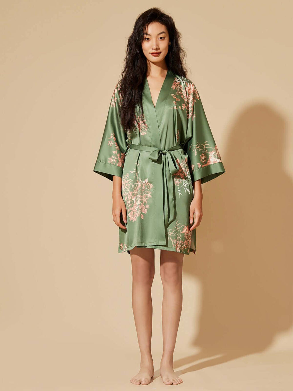 Mira Short Kimono Robe
