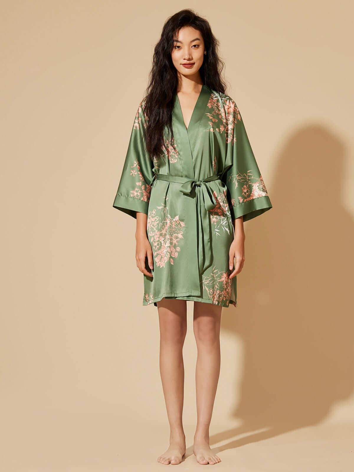 Mira Short Kimono Robe