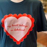 My Heart Belongs In Lakeland Tee