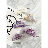 Acetate Tortoise Hair Clips - ALLIE