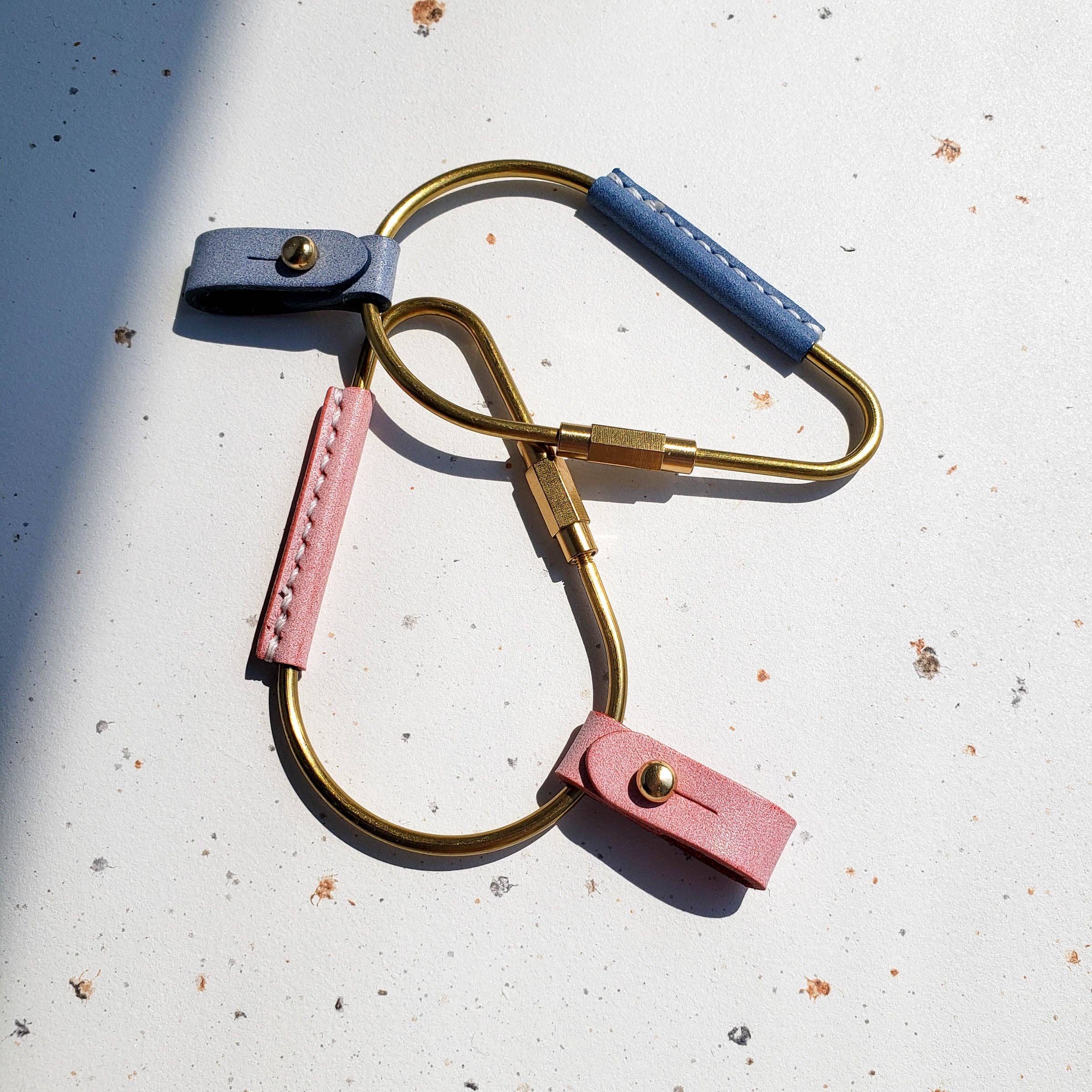 Brass Key Carabiner - “Pear"