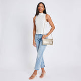 Priscilla Woven Clutch