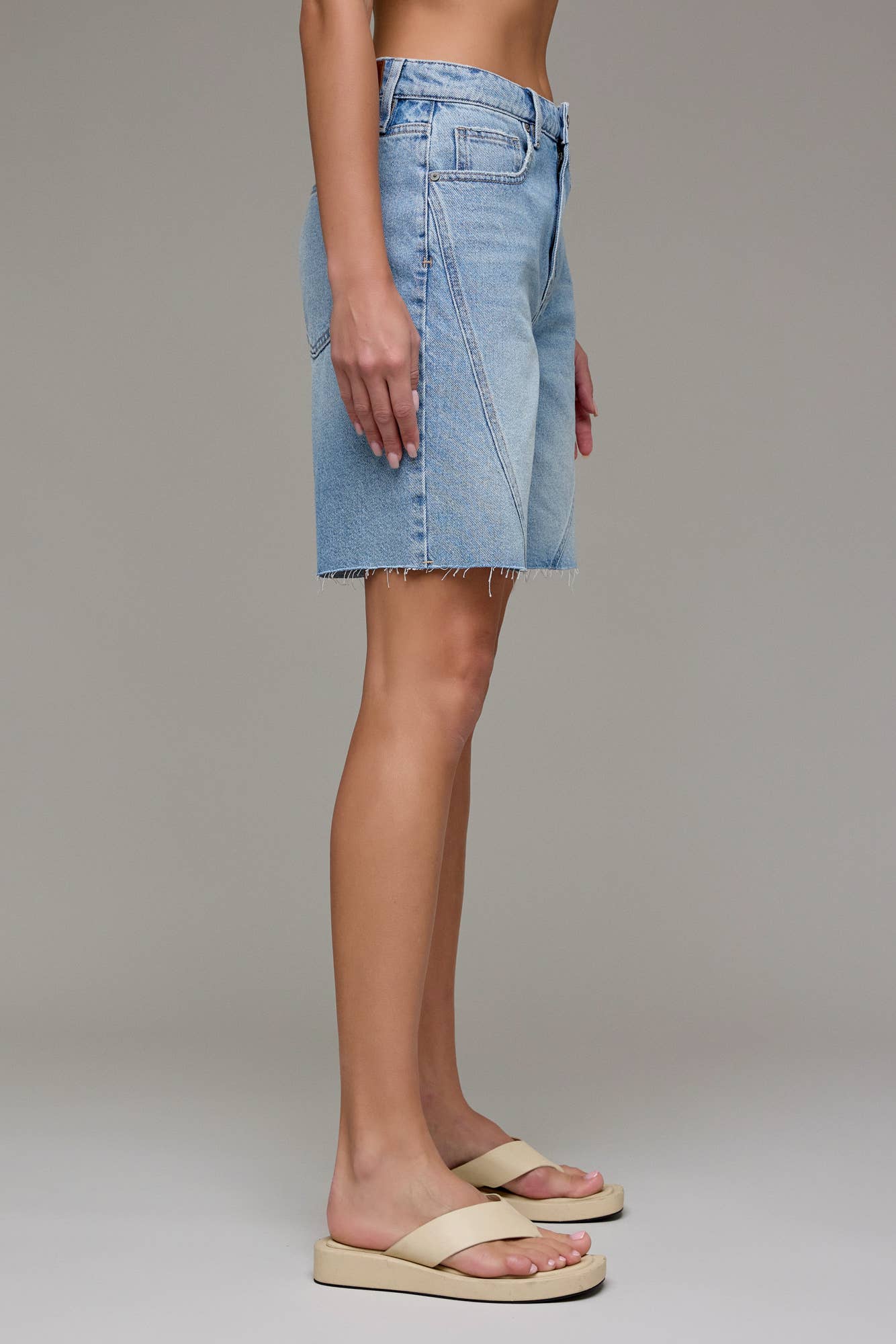 Alyx Medium Wash 8" Inseam Baggy Shorts