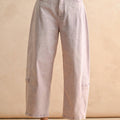 POP COLOR BARREL PANTS