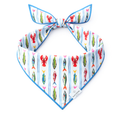 Coastal Fish Striped Dog Bandana
