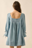 Denim Babydoll Dress